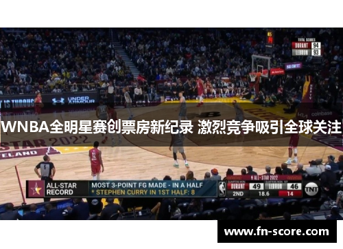 WNBA全明星赛创票房新纪录 激烈竞争吸引全球关注